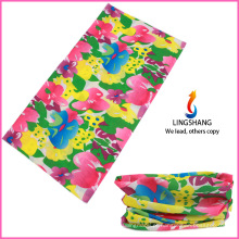 Lingshang bandana tubo bandas stretchy bandana bandana multifuncional atacado